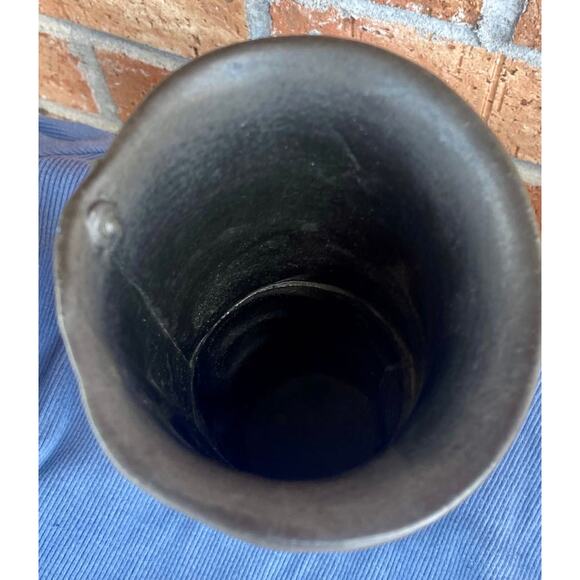 Michele Rigert Northwest Studio Pottery Vase - Face Teal Blue - Picture 4 of 4